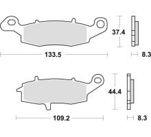 Гальмівні колодки trw lucas zzz kh231 sinter racing kawasaki er6 06-16, versys 650 04-06, zr7 99-04, w 800 '11-, gpz 1100 95-98, vn 1500 93-04, vn 1600 03-08, vn 1700 09-17, suzuki gs 500 96-08, gsf 600 00-04, перед (продаж) (знято з пропозиції)