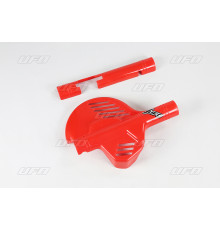 КРИШКА ПЕРЕДНЬОГО ГАЛЬМІВНОГО ДИСКА UFO HONDA CR 125 '85-89, CR 250 '85-88, CR 500 '85-88 RED (UFO RED)