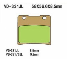 Гальмівні колодки vesrah kh103 спечений метал (золото) suzuki vs 600/750/800/1400 (made in japan)