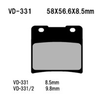 Гальмівні колодки vesrah kh103 suzuki vs600/750/800/1400 (made in japan)