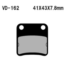 Гальмівні колодки vesrah kh178 / kh257 (made in japan)