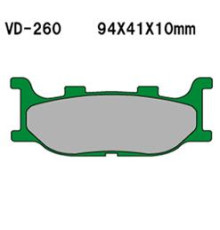 Гальмівні колодки vesrah kh199 (made in japan)