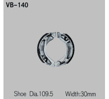Гальмівні колодки vesrah honda xl 250r '82-'87, xl350r '84-'86 (made in japan)