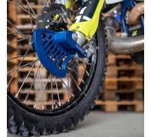 ЗАХИСТ ПЕРЕДНЬОГО ГАЛЬМІВНОГО ДИСКА X-GRIP KTM EXC,EXC-F, HUSQVARNA TE, FE ,TC, FC '16-, GASGAS EC, EC-F, MC, MC-F 21-, ЧОРНИЙ
