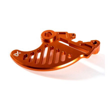 X-GRIP REAR BRAKE DISC GUARD / REAR BRAKE DISC KTM SX/SX-F/SXF/XC/XCF `23-, HUSQVARNA TC/FC/TX/FX `23-, (ВІСЬ 22ММ) КОЛІР ОРАНЖЕВИЙ