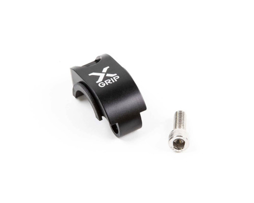 Поворотний хомут x-grip (запобігає поломці кріплення) насоса гальм і зчеплення braktec husqvarna, колір gasgas чорний