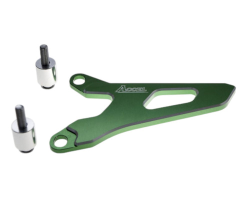 Захист передньої зірки accel yamaha yzf 250/450 '14-20, 250/450x '16-19, wrf 250/450 '16-19, kawasaki kxf 250 '04-'16, suzuki rmz 250 '04-'06 зелений