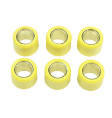 Athena rolki wariatora 6 szt. 15x12 mm 5,6 gr. aprilia amico /area / gulliver / rally / sonic / sr 50, scarabeo 50 / 100, beta ark 50, yamaha bws / cr / cs / cw / jog / yh / yq / yw 50