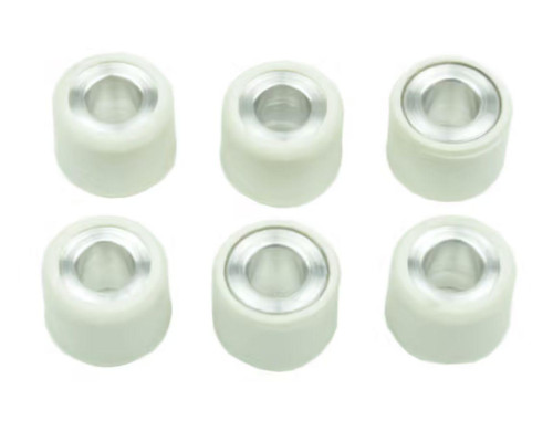 Athena rolki wariatora 6 szt. 15x12 mm 6,5 gr. aprilia amico/gulliver/scarabeo/sonic/sr 50, piaggio brovo/ciao/grillo 50, yamaha bws/cs/ct/cw/jog/yh/yn/yq/yw 50