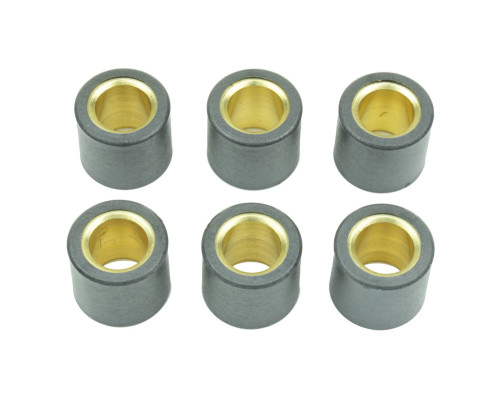 Athena rolki wariatora 6 szt. 19x17 mm 15.5 gr aprilia sr 125 / 150, derbi boulevard 125 / 150 / 200, gilera dna / runner 125 / 180 / 200, piaggio x8 / x9 / zip 125 / 180 / 200