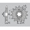 Cht передня зірочка 571 16 yamaha xj 600 84-91 (571-16) (jtf571.16)