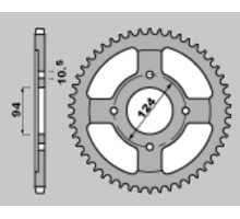 Cht задня зірочка 282 37 honda cb550 f 76-80 (282-37) (jtr282.37)