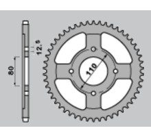 Cht задня зірочка 284 39 (284-39) (jtr284.39) honda cb 750/1100 '79-'89