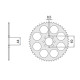 Cht задня зірочка 4461 52 yamaha dt 50r 99-02 (2078-52) (jtr1832.52)