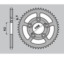 Cht задня зірочка 714 38 cagiva mito 125 00-06 (701-38) (jtr701.38)