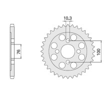 Cht задня зірічка 803 47 suzuki rg 125 92-96 (2012-47) (ланцюг 428)
