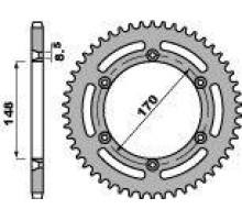 Cht задня зірочка 808 47 (828-47) suzuki dr 800 big 91-93 (sr43b) (jtr828.47)* (ланцюг 520)