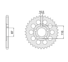 Cht задня зірочка 824 46 suzuki rf 600 (829-46) suzuki gsxr1100 '86-'88, gsx600f '89-'91 (jtr829.46) (ланцюг 530)