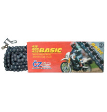 Ланцюг приводний cz 420 basic (420s) (118 ланк) (19,0 kn) + зажим