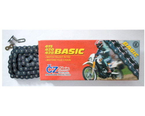 Ланцюг приводний cz 420 basic (420s) (136 ланк) (19,0 kn) + зажим