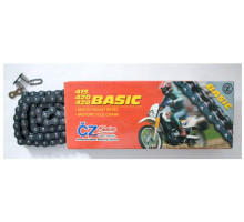Ланцюг приводний cz 428 basic (428s) (126 ланк) (19,2 kn) + зажим