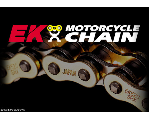 Ланцюг приводний ek ek428shdr 140 хрест (до 125ccm) (22.2kn) (вироблено в японії) (зажим)