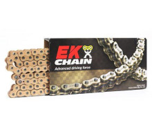 Ланцюг приводу ek ek520mvxz2 120 qx-ring gold color (до 1000ccm) (40.0kn) (вироблено в японії) (кабель)