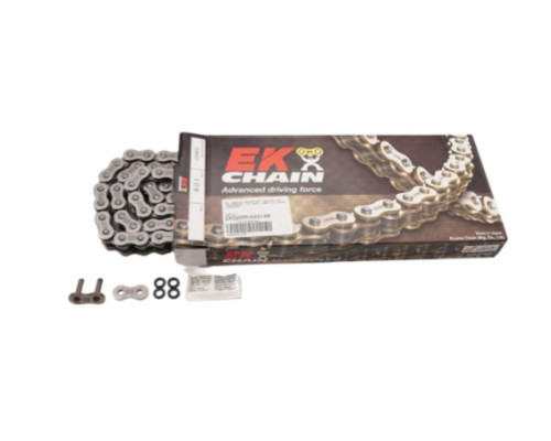Ланцюг приводу ek ek530mvxz2 120 link qx-ring (до 1100ccm) (41,8 kn) (вироблено в японії) (кут)