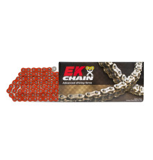 Ланцюг приводу ek ek530mvxz2 120 link qx-ring червоний (до 1100ccm) (41,8 kn) (вироблено в японії) (кабель)