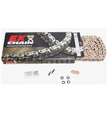 Ланцюг приводу ek zvx3 ultra sport nx-ring 520zvx3 120 link (до 1200ccm) (41.8kn) (вироблено в японії) (кабель)