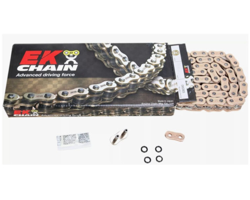 Ланцюг приводу ek zvx3 ultra sport nx-ring 530zvx3 116 link (до 1400ccm) (48,9 kn) (вироблено в японії) (кабель)