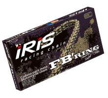 Iris 520 fb-116 приводний ланцюг (116-ланцюг) fb-ring (відкрити+зажим) золотий колір (до 900ccm) (37.0kn)