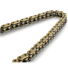 Ланцюг приводу iris 530 fb-108 (108-link) fb-ring (open+cable) золотий колір (до 1400ccm) (43.0kn)
