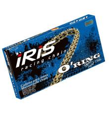 Iris 530 or-102 приводний ланцюг (102-ланця) уплотнювальне кільце (відкрито + вушка) золотий колір (до 900ccm) (40.0kn)