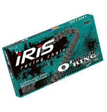 Приводний ланцюг iris 530 or-120 (120-ланці) уплотнювальне кільце (відкрито + вушка) чорний (до 900ccm) (40.0kn)