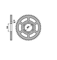 Jr продаж задня зірочка suzuki ts 125 er 78-85, dr 125se '94-'00 (jtr809.44) (ланцюг 428)