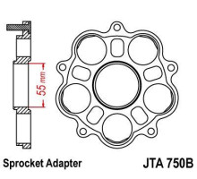 Jt адаптер задньої зірочки ducati 748/796/800/848/916/1000/1100