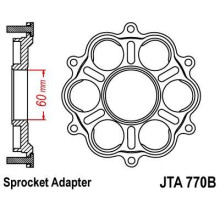 Jt адаптер задньої зірочки ducati panigale/s/r 1199 '12-'15, 1299 '15-'16, monster 1200 '14-'16