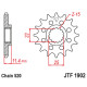 Зірочка передня jt 1252 15 з гумою ktm lc4 400/600/620/640/690 (125215jtrb) (ланцюг 520)