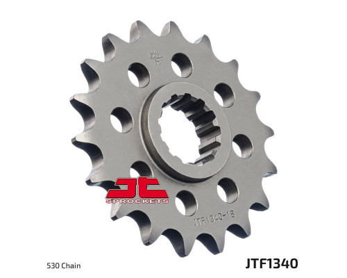 Jt передня зірочка 1340 18 honda cb 1100 sa / ex '14-'19, cb 1100 rs 17-'20 (jtf1340.18) (ланцюг 530)