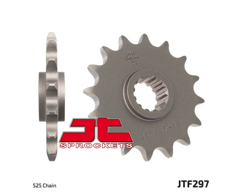 Jt передня зірочка 2041 15 honda cb 500 '94-'03, cbf 500 '04-'08 (jtf297.15)* (ланцюг 525)