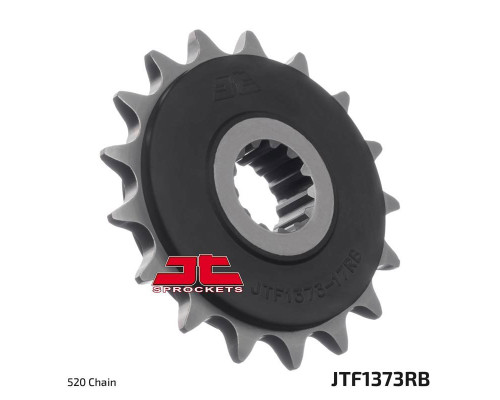 Jt передня зірочка 2042 17 з гумою honda nc 750x/s/dct '14-'15, integra 750 dct '14-'15 (204217jtrb)* (ланцюг 520)