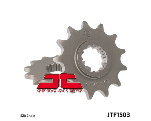 Jt зірочка передня 2061 12 kawasaki ksf 250 '87-'04, kef 300 '95-'03 (206112jt) (ланцюг 520)