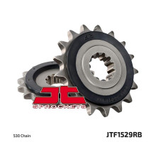 Зірочка jt передня 2077 17 з гумою kawasaki zrx 1100/1200 '97-06 (207717jtrb) (ланцюг 530)