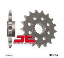 Jt передня зірочка 2078 17 bmw f 650/700/800 gs (207817jt) (ланцюг 525)