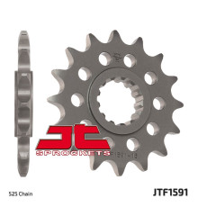 Jt передня зірочка 2091 15 yamaha fz8 '10-'15, mt 09 '14-'20, mt 07 '14-'24 tdm 900 '02-'13 (-1),  700 '20-'24 (orig.) (209115jt) (ланцюг 525)