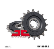Зірочка передня jt 2142 16 з гумою yamaha r6 '06-'16 (214216jtrb) (ланцюг 525)