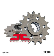 Jt передня зірочка 2150 16 aprilia 750/900 dorsoduro/abs '07-'19, shiver/gt/abs '07-'19, 1200 dorsoduro/abs '11-'16 (215016jt) (ланцюг 525)