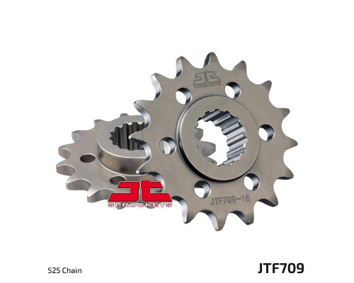 Jt передня зірочка 2150 17 aprilia 750/900 dorsoduro/abs '07-'19, shiver/gt/abs '07-'19 1200 dorsoduro/abs '11-'16 (215017jt) (ланцюг 525)