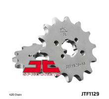 Jt передня зірочка 2153 15 aprilia rs/rx 50 '06-'11, derbi 50 gpr/senda (215315jt) (ланцюг 420) - заміняє jtf1128.15 та jtf1127.15